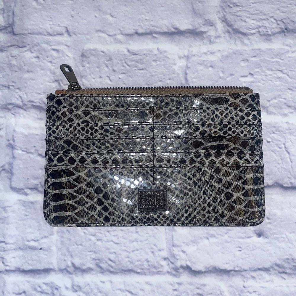 The Sak Snake Print Card Holder